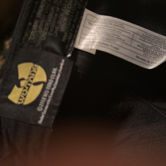 Wu tang 2018 Bio World leather croc brim adjustable hat - Picture 7 of 7